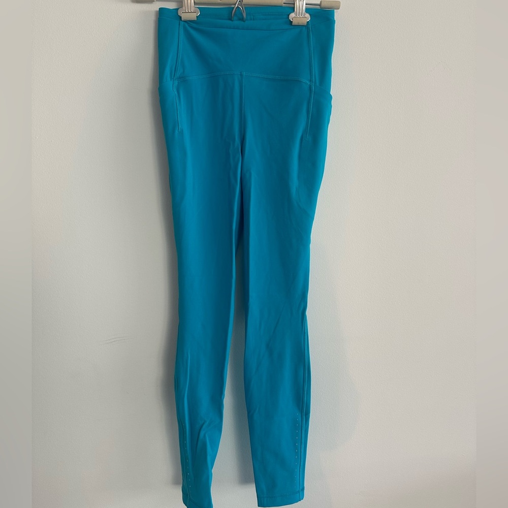 Blue lululemon leggings size 4